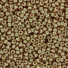 Miyuki rocailles Perlen 11/0 - Topaz gold luster 11-311
